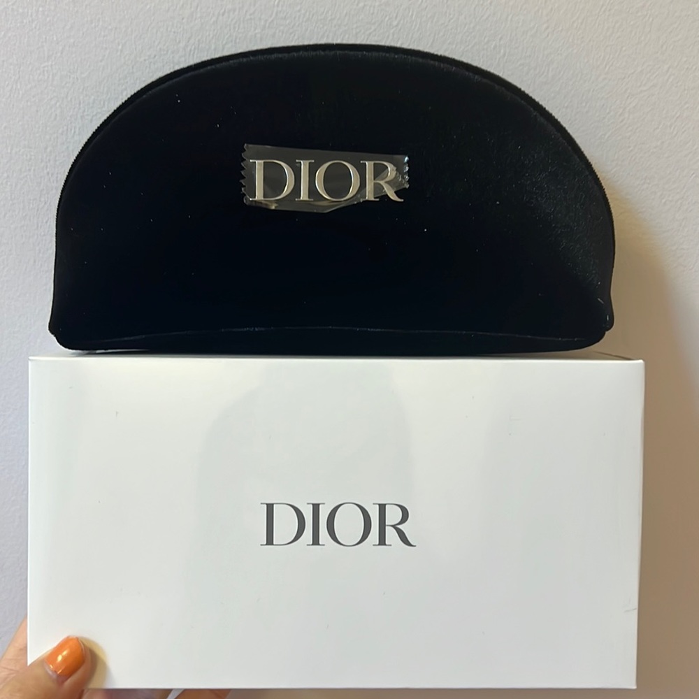 cute Black cosmetic bag